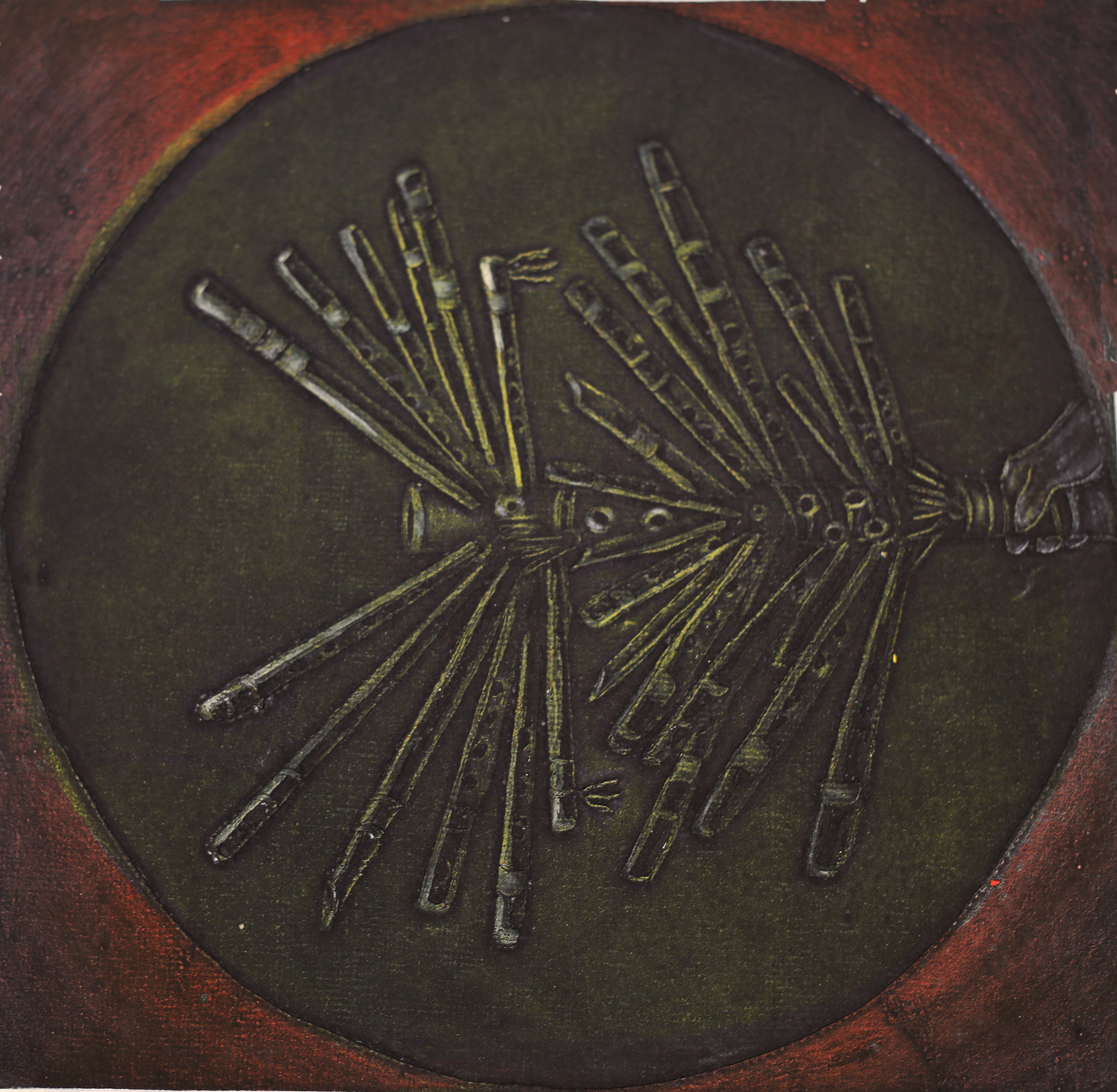 Contemporary Art | “Feriwala Life Cycle Series” Etching & Viscosity on Paper by Akash Ghosh