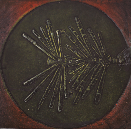 Contemporary Art | “Feriwala Life Cycle Series” Etching & Viscosity on Paper by Akash Ghosh